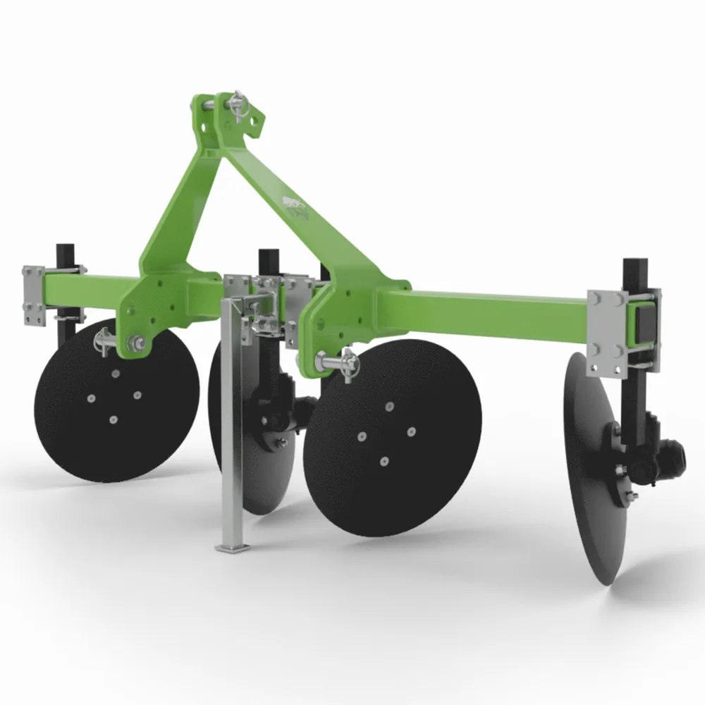 Seven Italy Simply - Butteur - 4 éléments - Série légère - Châssis 140 cm - Pour tracteurs avec attelage à trois points