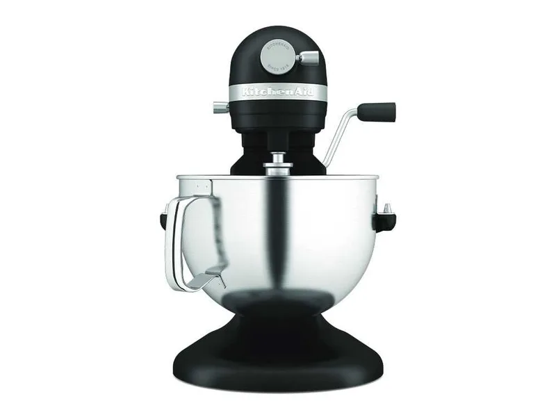KitchenAid Artisan 5KSM60SPX-EBM Noir mat - Batteur mélangeur planétaire avec cuve amovible