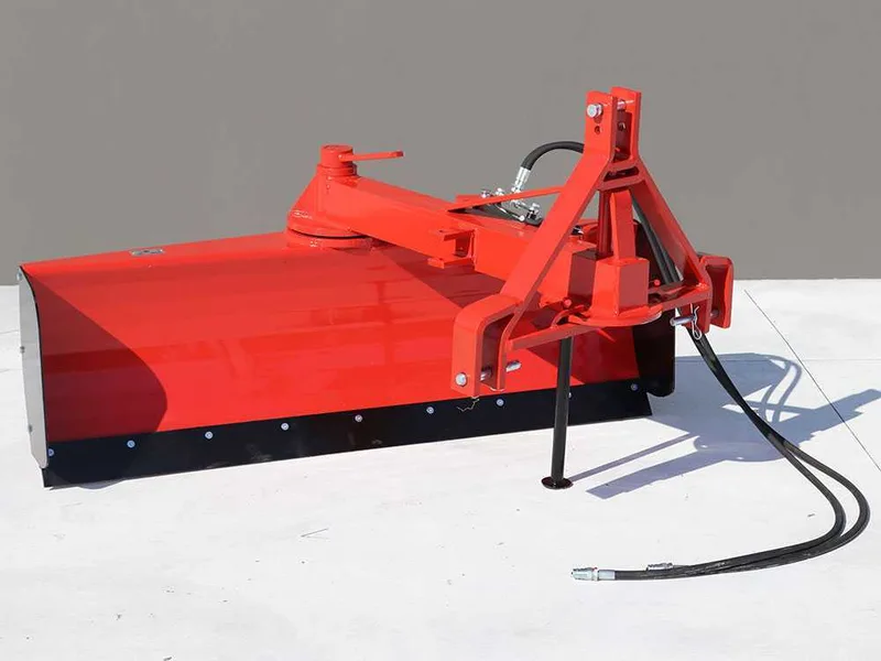 Niveleuse hydraulique à tracteur AgriEuro LLP200 - Série Lourde - Pivot d'attelage et lame rotatifs