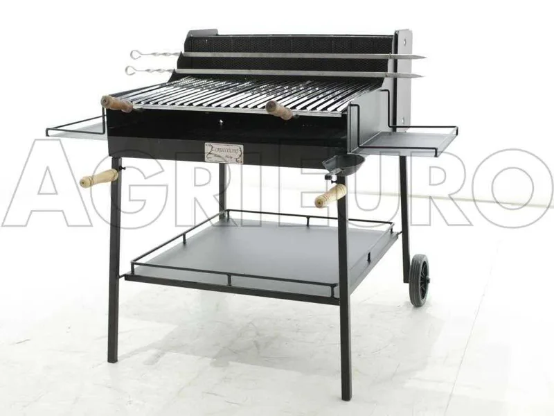 Cruccolini Fuocone Umbria - Barbecue à bois et charbon en fer artisanal