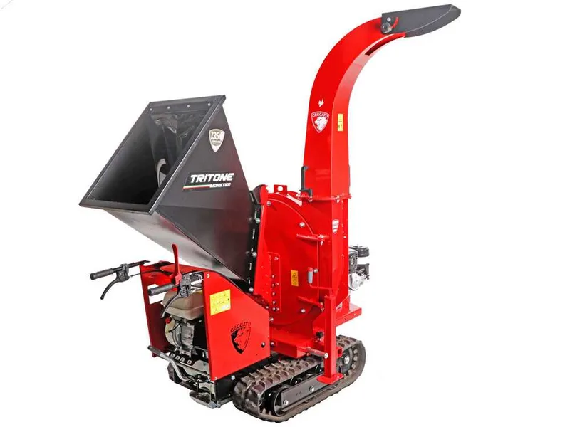 Ceccato Tritone Monster Cingo - Broyeur autotracté à chenilles - Moteur Honda GX390