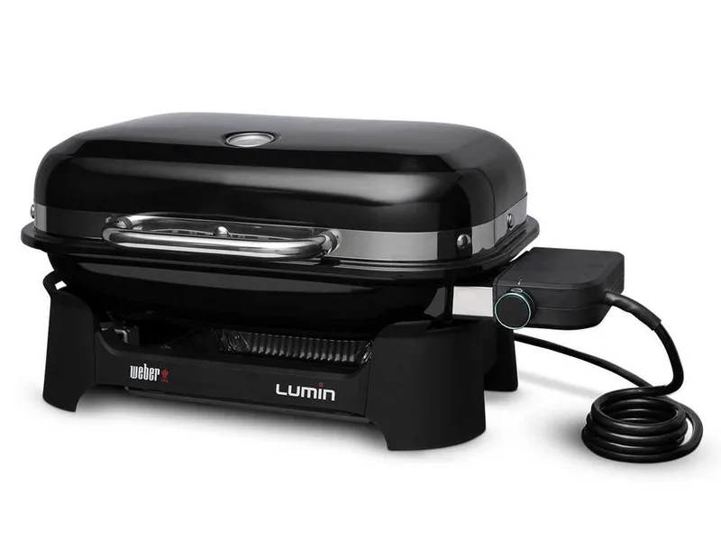 Weber Lumin Compact Black - Barbecue électrique portable