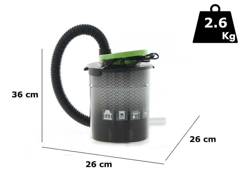 Aspirateur à cendres Ribimex Minicen - petit
