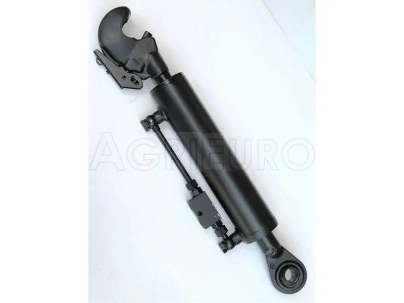 Troisième point hydraulique pour tracteur agricole 58 / 83 cm - tige 35 mm avec crochet