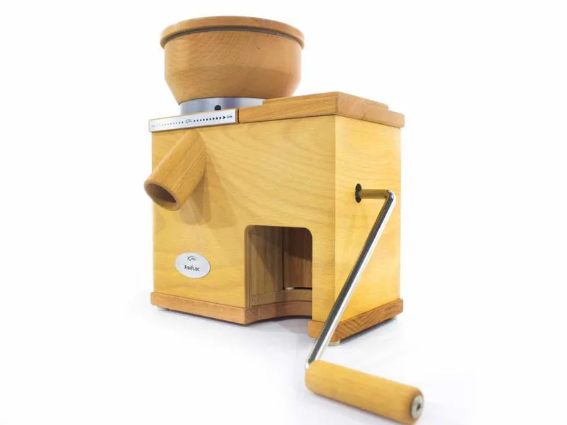 Komo Fidifloc 21 850g - Moulin à farine et floconneuse - Moteur de 250W