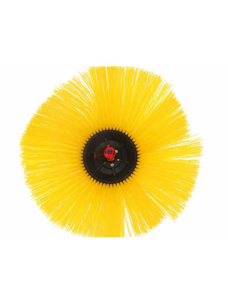 Rampe de désherbage interligne professionnelle avec brosse rotative de 40 cm en nylon