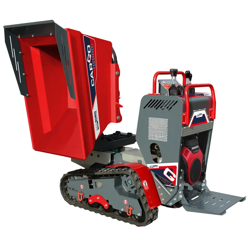 Brouette à moteur sur chenilles AgriEuro Top-Line cargo j 10000 hedt 4.0 avec joystick - Honda GXe630