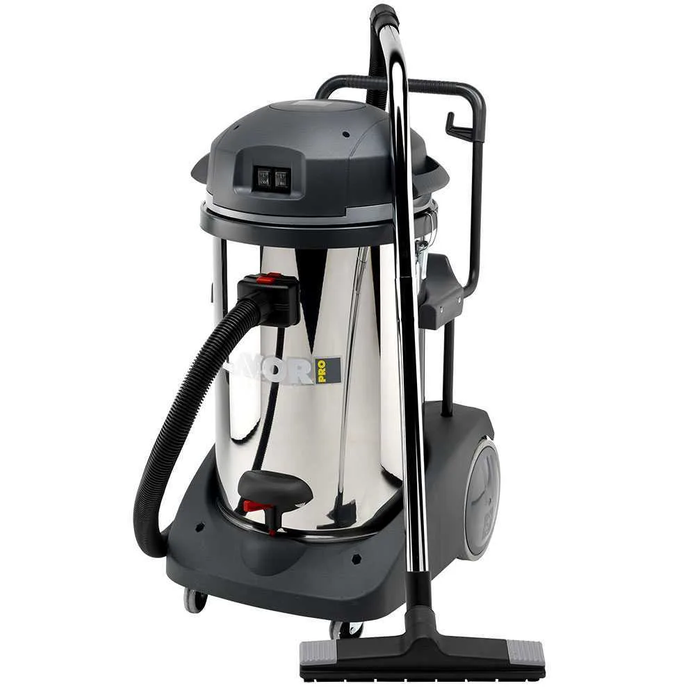 LavorPro Taurus IR - Aspirateur eau et poussière - aspirateur à poussière et liquides - Bidon rabattable en INOX