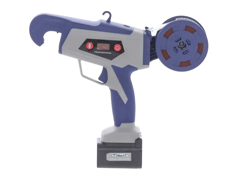BullMach Arianna 80-40 - Lieuse pour vignoble à batterie - 2 x 16,8 V 2 Ah