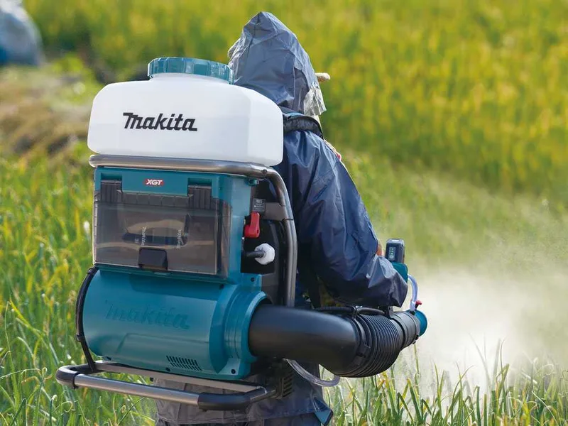 Makita PM001GZ01 - Atomiseur à dos sur batterie - 2 × 40 V - 4 Ah
