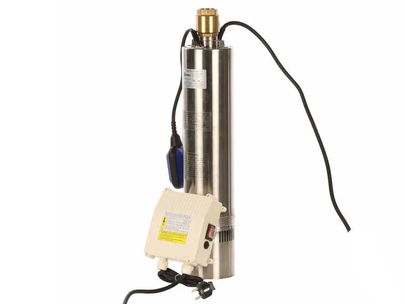 Ribimex PRPVC751/43F - Pompe immergée pour puits - 750 W - Eau claire