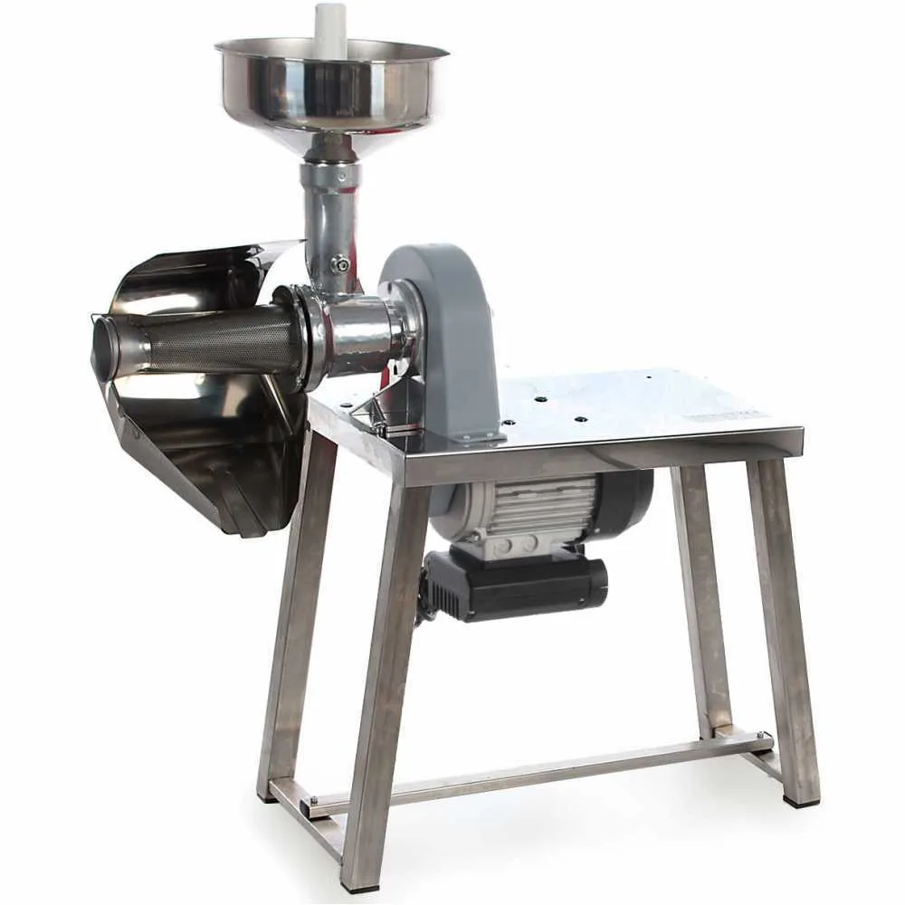 Épépineuse avec table AE-SM5 - 1 CV INOX avec moteur électrique - 600 W - 1Hp