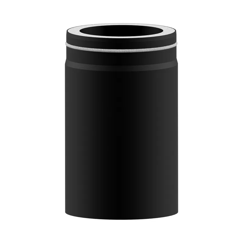 Raik Lifestyle DUO élément de longueur 180mm noir L: 330mm pour tuyau de fumée / conduit de fumée