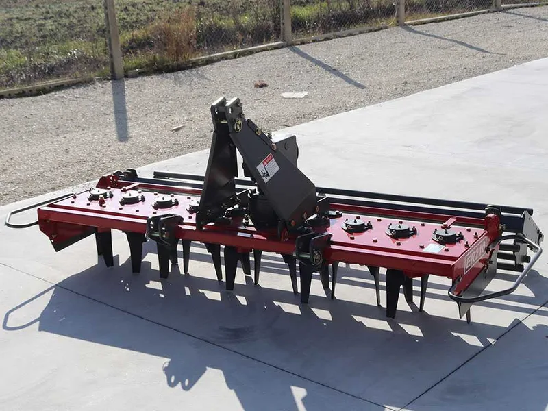 Herse rotative GeoTech Pro ER 210 - largeur de travail 210 cm -20 lames Série légère