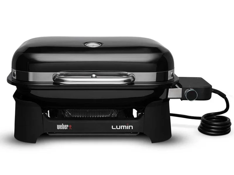 Weber Lumin Compact Black - Barbecue électrique portable
