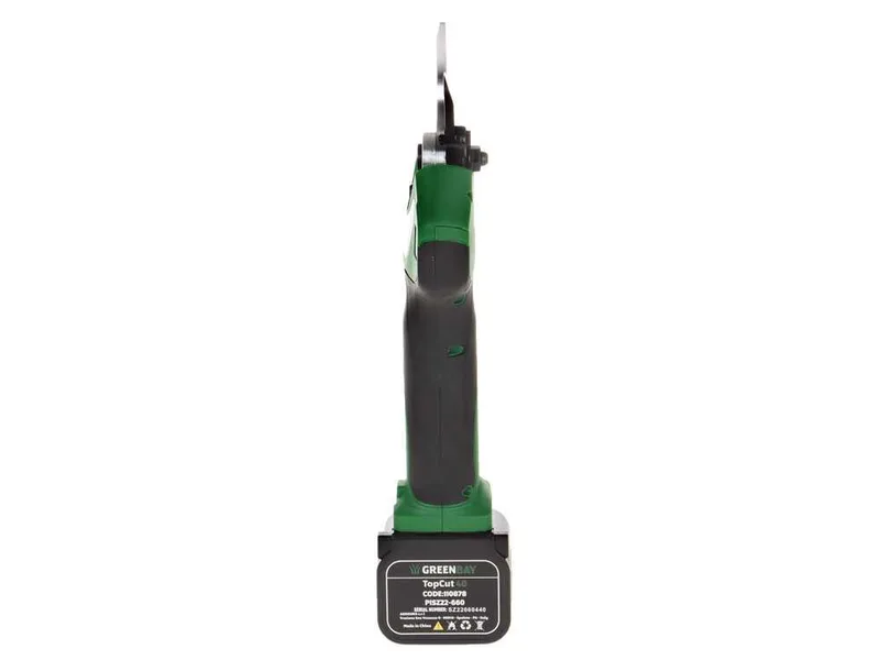 GreenBay TopCut 40 - Sécateur électrique de taille - 2x 21V 4Ah - Diamètre de coupe 40 mm