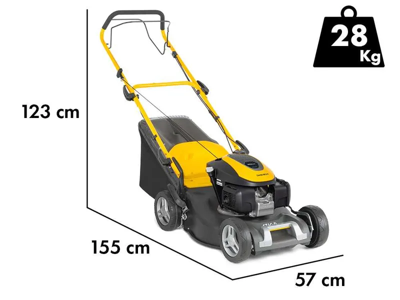 Stiga Combi 48 S H - Tondeuse à gazon thermique tractée - Moteur Honda GCVx 145 - 145 cc