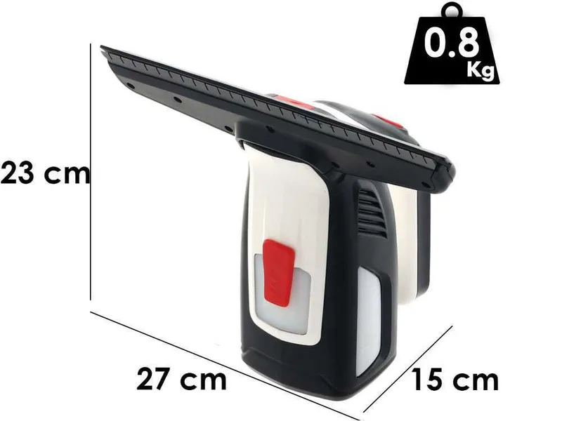Nettoyeur de vitres électrique à batterie BOSCH GlassVAC - avec 2 têtes et vaporisteur