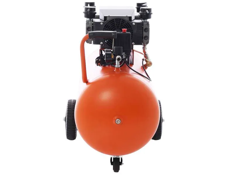Italyco KP 100/3 OL - Compresseur d'air électrique monophasé silencieux - Sans huile - Moteur 3 CV - 100 L