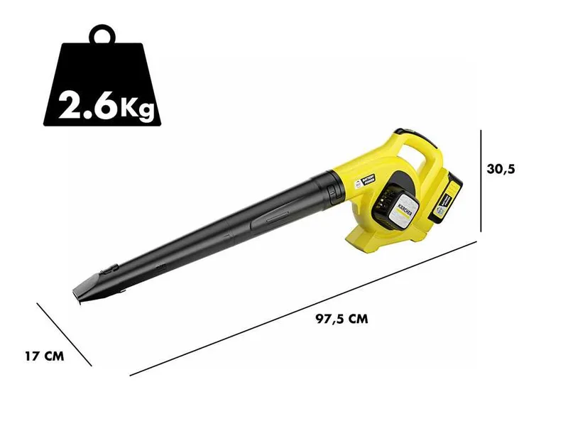 Karcher LBL 4 - Souffleur de feuilles à batterie - 36 V 5Ah