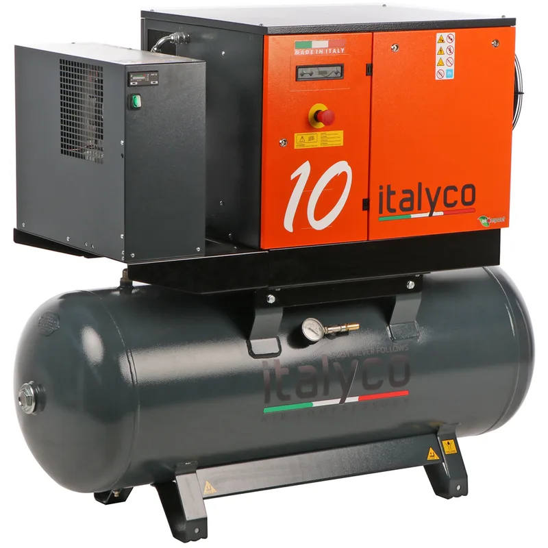 Italyco KVE 10/270 - Compresseur rotatif à vis - Pression max 10 bar