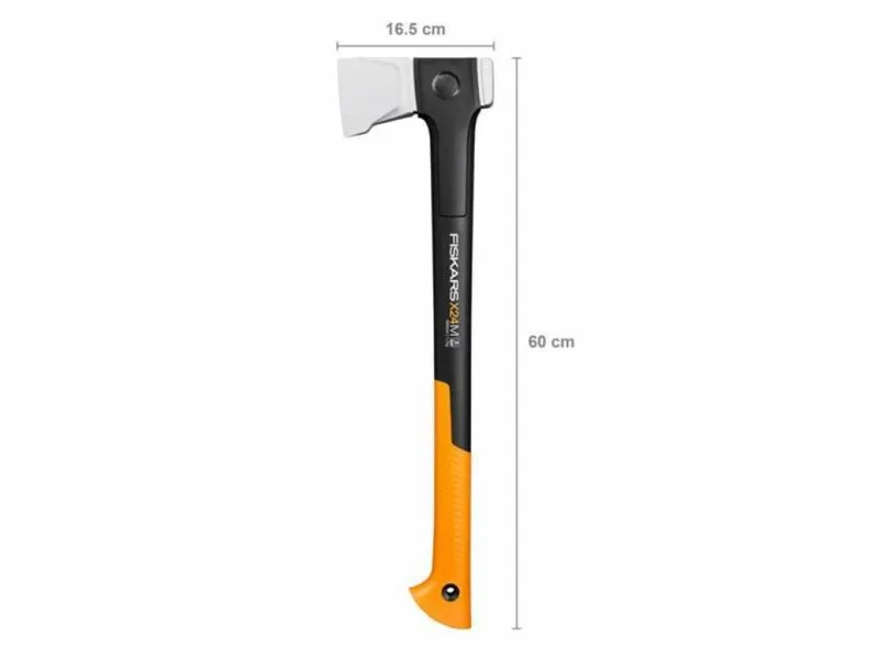 Fiskars X-Series X24 - Hache à fendre - lame M - 60 cm