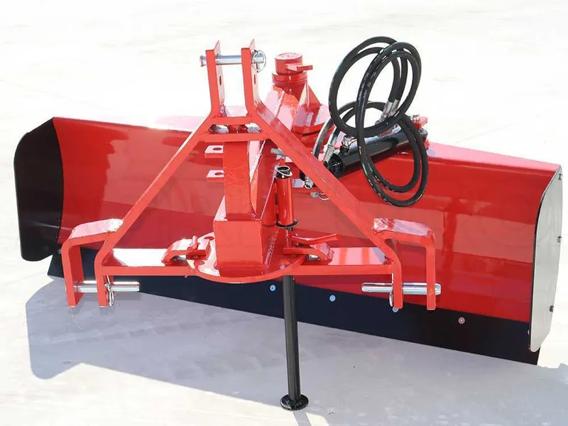 Niveleuse hydraulique à tracteur AgriEuro LLP220 - Série Lourde - Pivot d'attelage et lame rotatifs