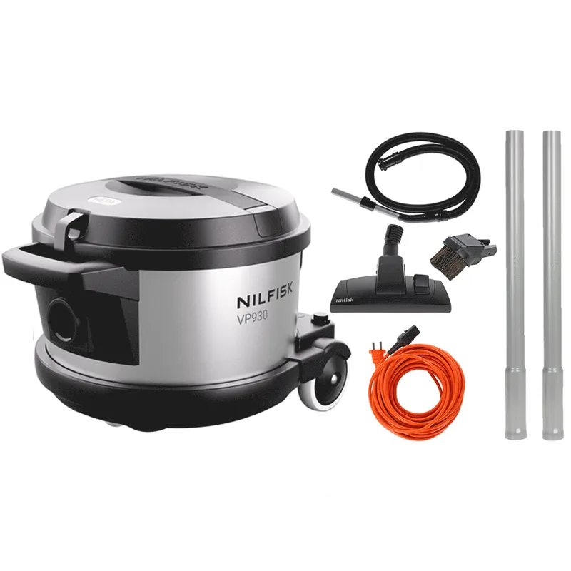 Nilfisk VP 930 Pro Hepa EU - Aspirateur ULTRA silencieux - Bidon en acier de 15 L - 760W