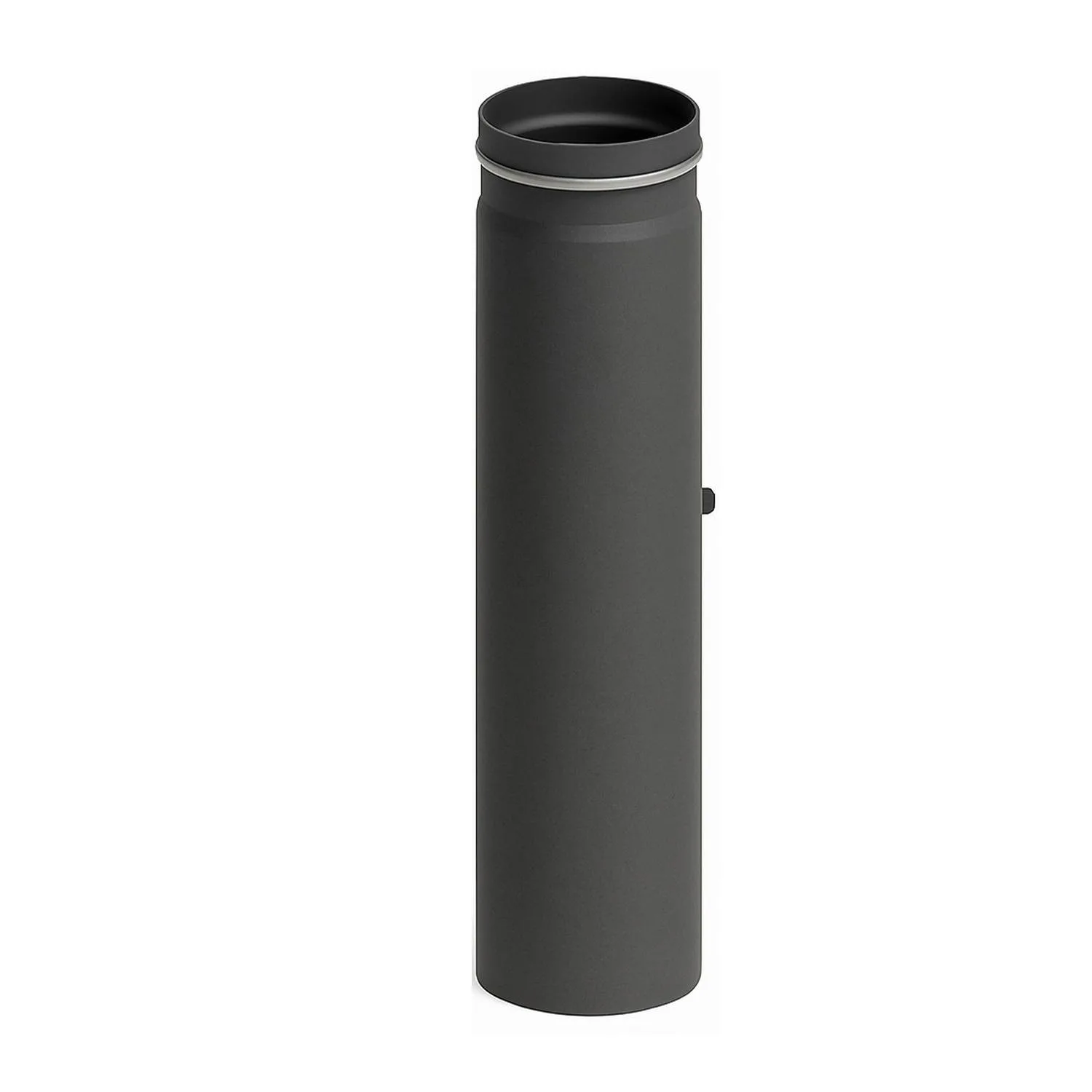 Raik conduit de fumée LS diamètre 150x500x2,00mm rétreint avec porte intégrée gris