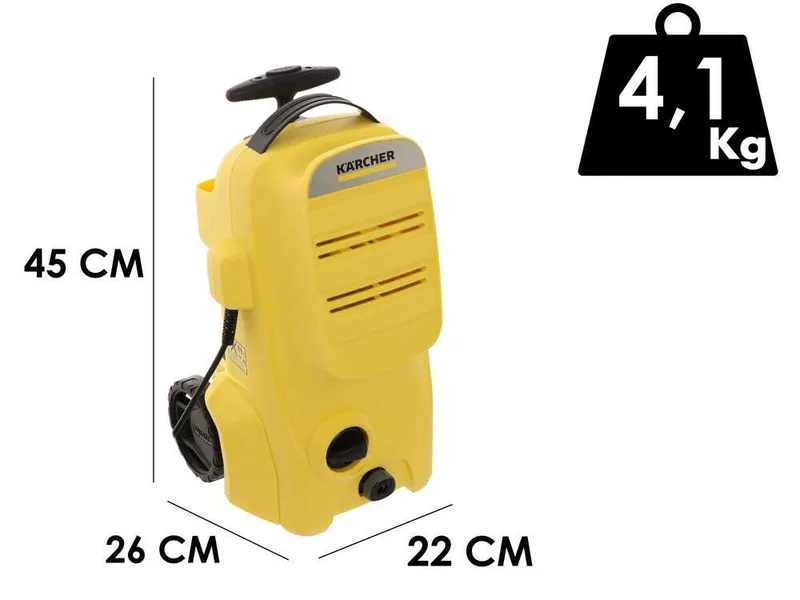 Nettoyeur haute pression à eau froide Karcher K3 Compact Home - 120 Mbar