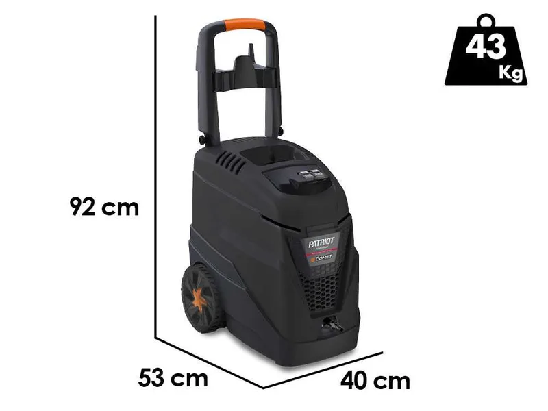 Nettoyeur haute pression à eau chaude Comet Patriot 140 - 396 l/h