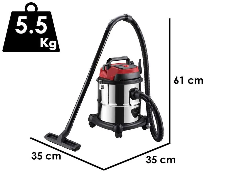 DCG BS2030N - Aspirateur eau et poussière - 20 L - 1200 W