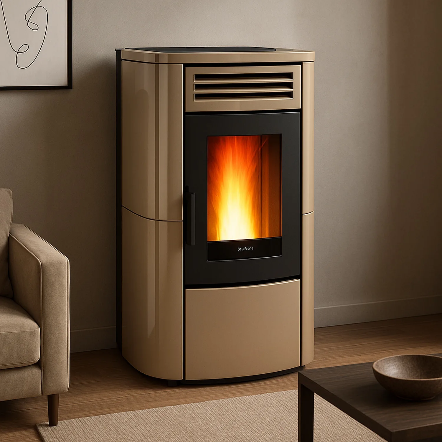 Extraflame terry PLUS - Taupe poêle à granulés evolution line