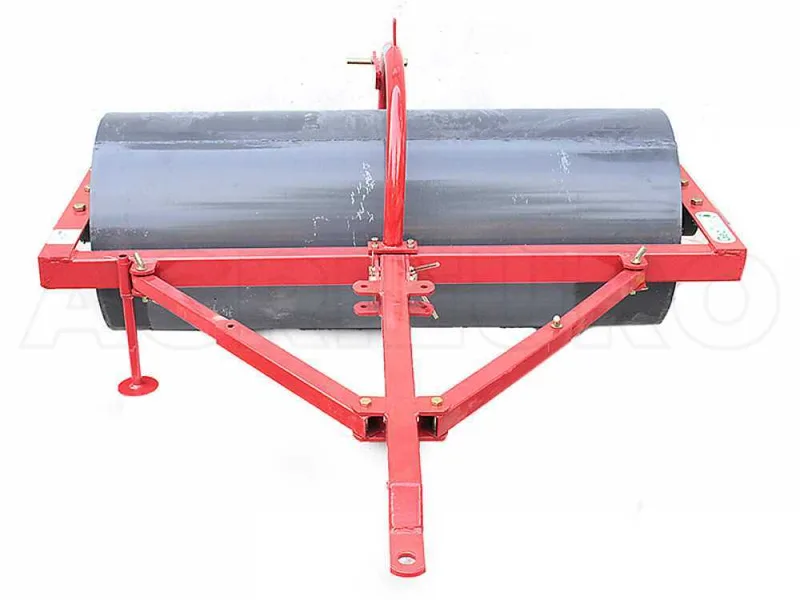 Rouleau compacteur agricole à tracteur GeoTech LR150, barre d'attelage + attache 3 points