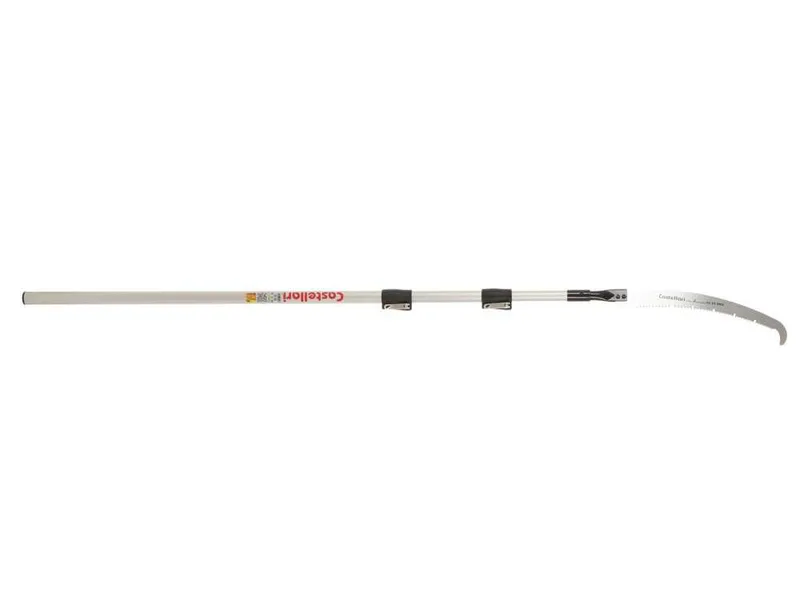 Castellari PS35PRO+AT6 - Scie à dents en « U » sur tige en aluminium - 265-615 cm - Lame de 35 cm