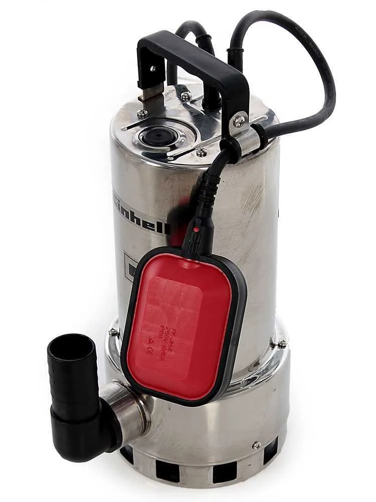 Pompe immergée électrique pour eaux chargées Einhell GC-DP 1020 N - électropompe inox de 1000W