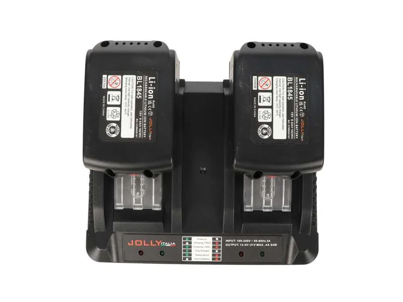 Jolly - Kit d’alimentation V50 - 2 batteries 18 V 9 Ah - Chargeur 220/18 V