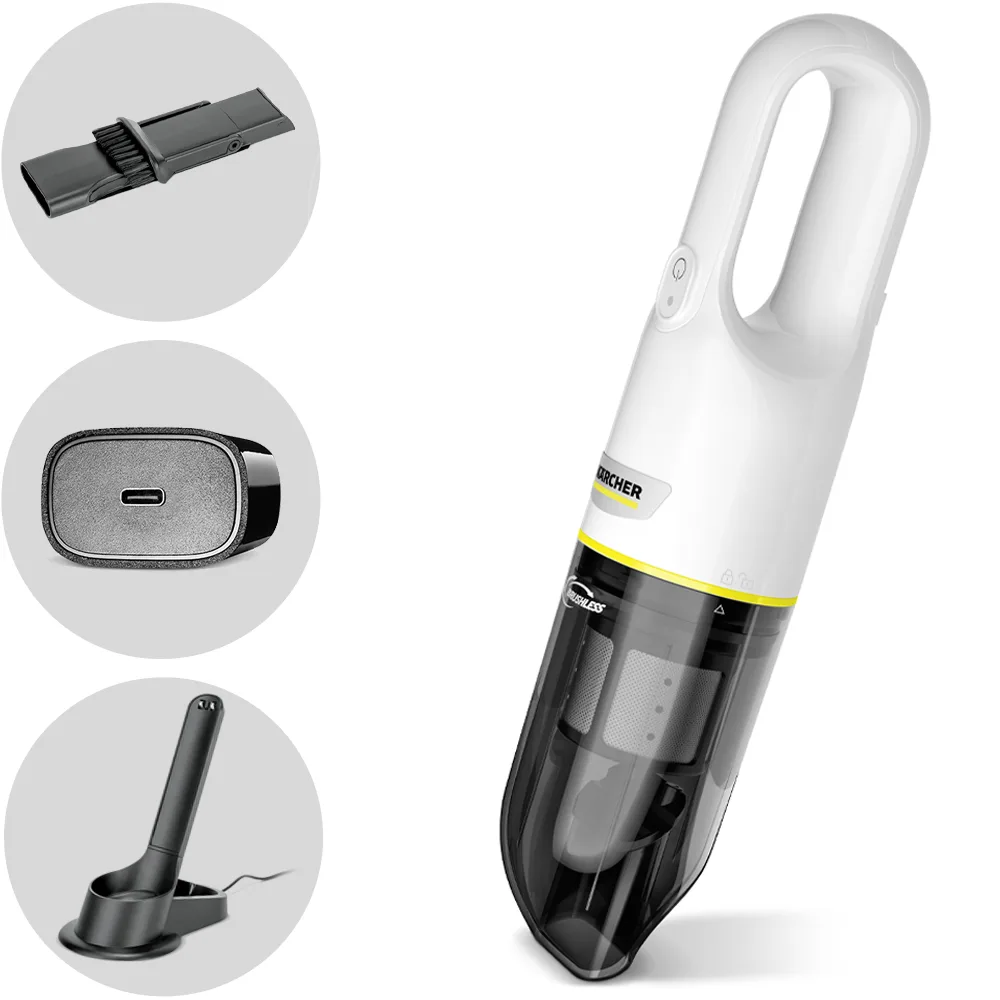 Karcher CVH 3 Plus - Aspirateur à main à batterie - 7,2 V 2 Ah