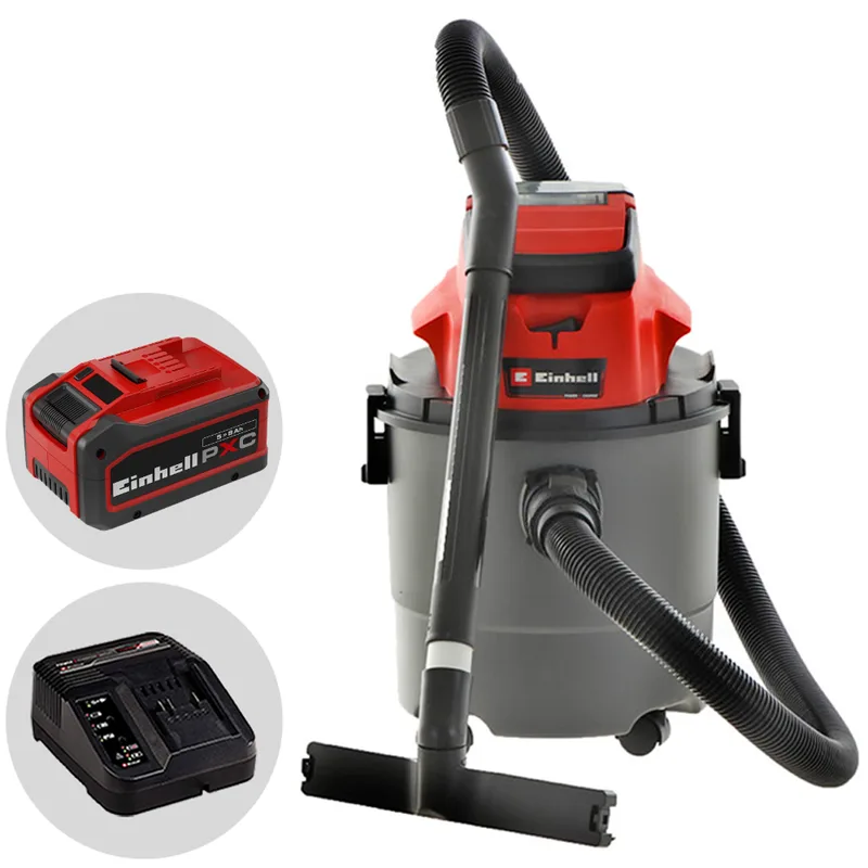 Einhell TC-VC 18/15 Li - Aspirateur multifonction à batterie - 18V 5-8 Ah