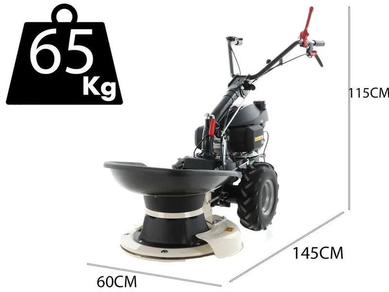Eurosystems P55 - Motofaucheuse rotative multifonction - Honda GCVX 170