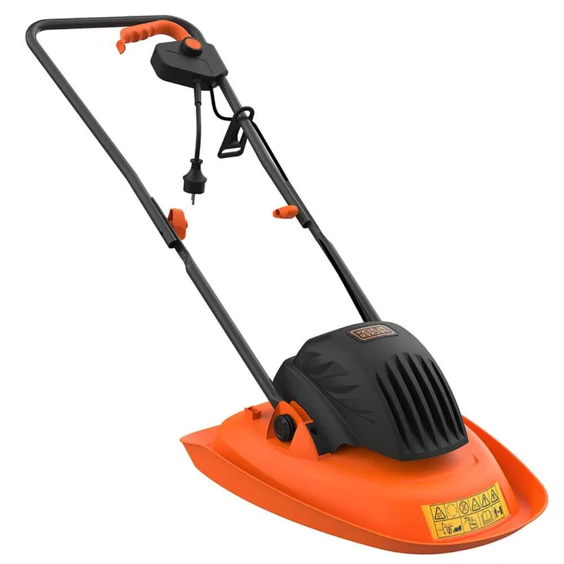 Black & Decker BEMWH551-QS - Tondeuse à gazon sur coussin d'air - 1200W - Coupe de 32 cm