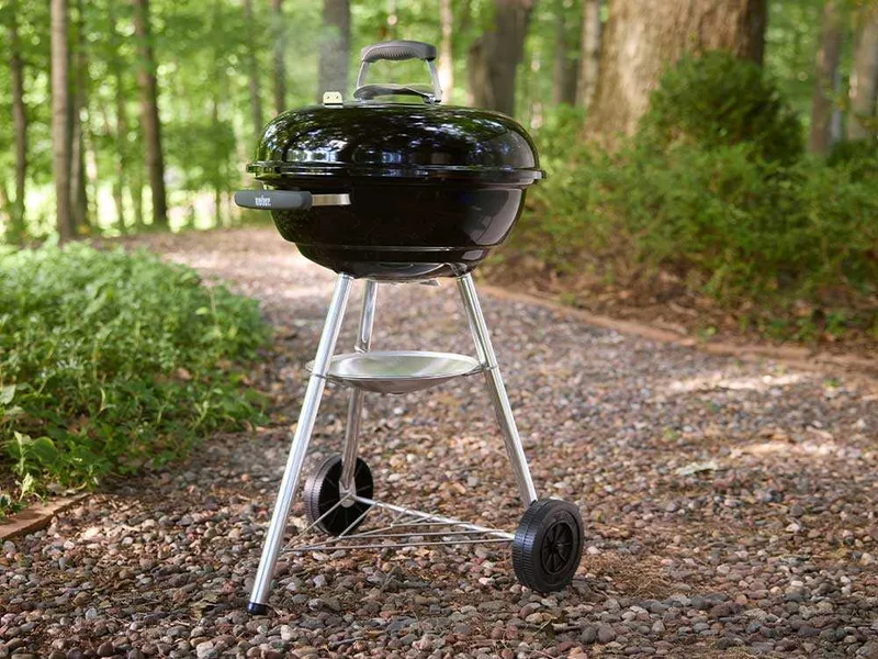 Weber Compact Kettle 47 1502054 - Barbecue à charbon - Diamètre grille 47 cm