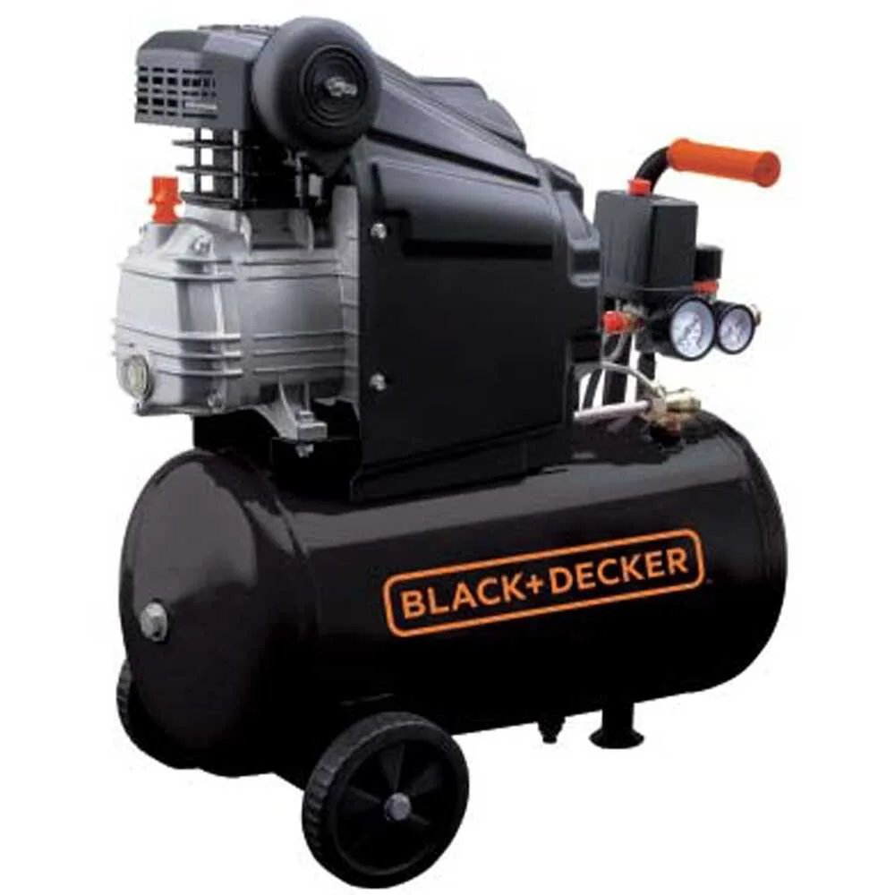 Black & Decker BD 205 24 - Compresseur d'air électrique monophasé - Moteur 2 CV - 24 L