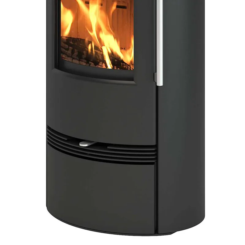 Poêle à bois TermaTech TT21RL Acier Noir