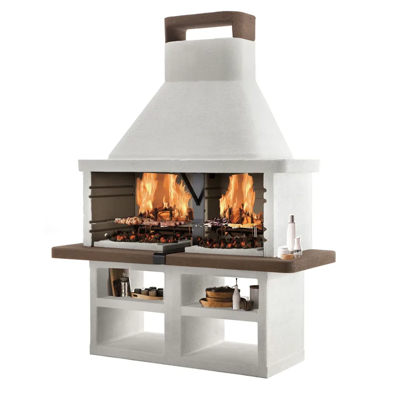 Palazzetti Argos - Barbecue en maçonnerie 3 en 1