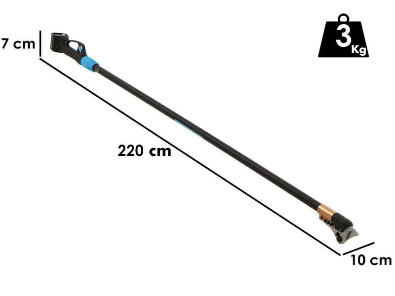 Sécateur électrique de taille Campagnola STARK 220 - Kit avec 2 batteries de 21.6V/2.5 ah et chargeur multiple - Diamètre de coupe 32 mm