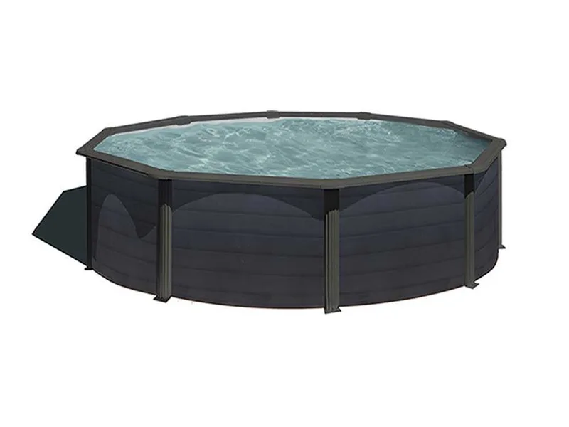 Gre Kea Ronde Ø460 x 120 cm - Piscine hors-sol en acier