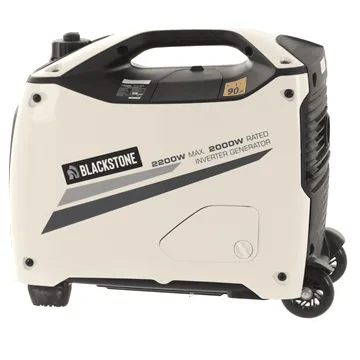 BlackStone B-iG 2500 - Groupe électrogène inverter à essence version à roues 2.2 kW - Continue 2 kW monophasé