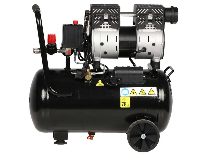 Fiac SUPERSILENT 24/1 - Compresseur électrique monophasé silencieux oil-less - Moteur 1 CV - 24 L