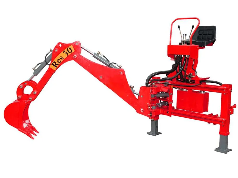 Agrieuro Top Line RES30 - Pelle-rétro pour tracteur avec déplacement hydraulique